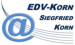 Logo EDV-Korn 2011-02-27 [blau]